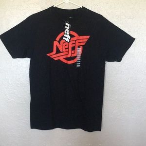 neff black tee